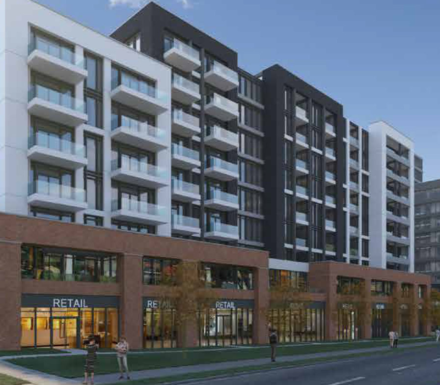 The Quad Building - Front View